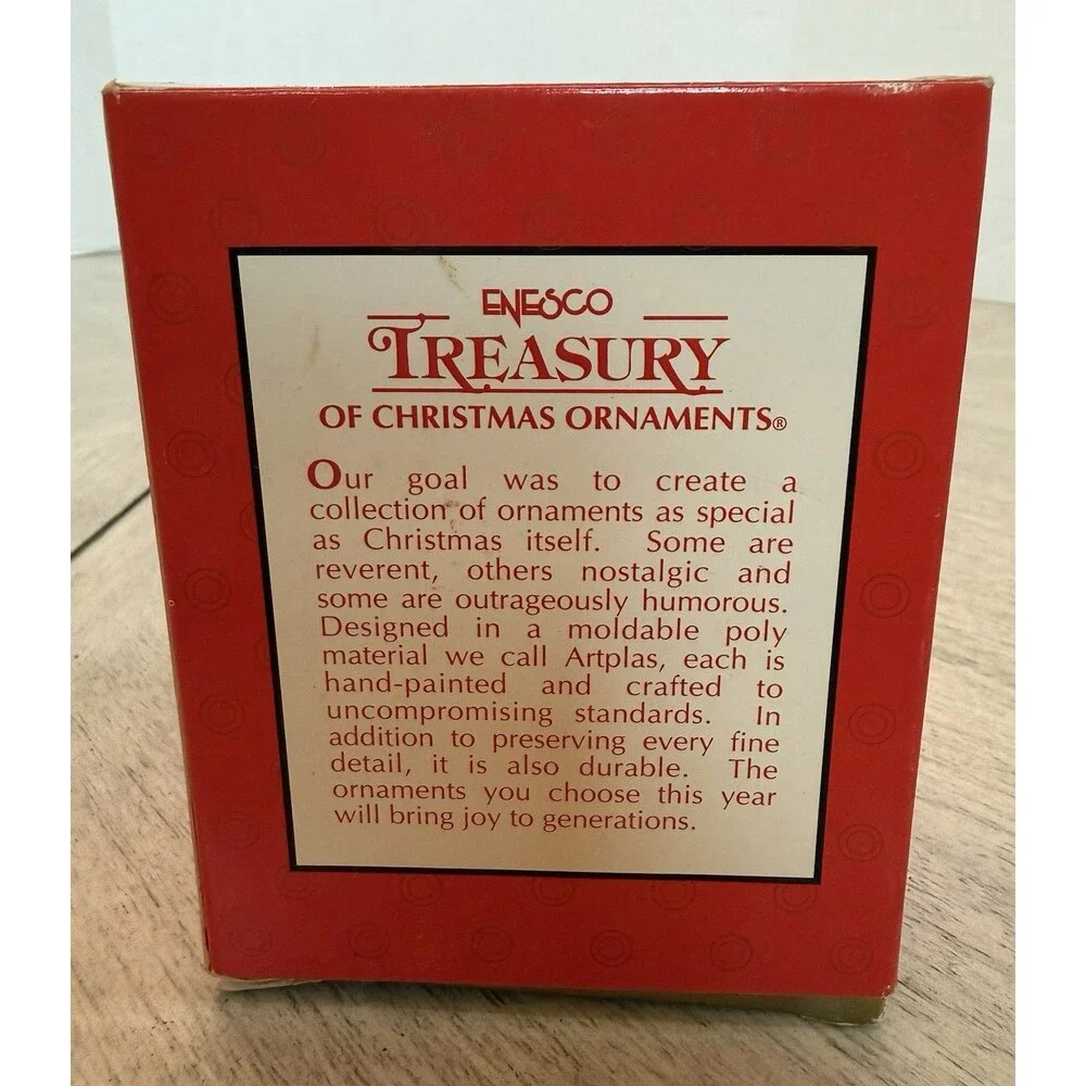1994 Enesco Disney Christmas Cruisin Mickey Mouse‎ Red Car Ornament New in a Box